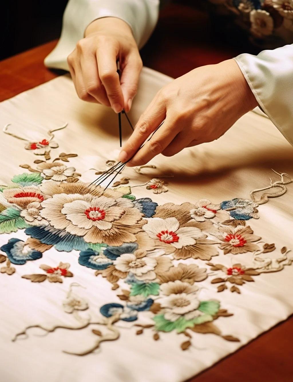 【非遗传承】四川蜀绣..